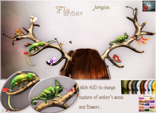 FLO antler - Jungle